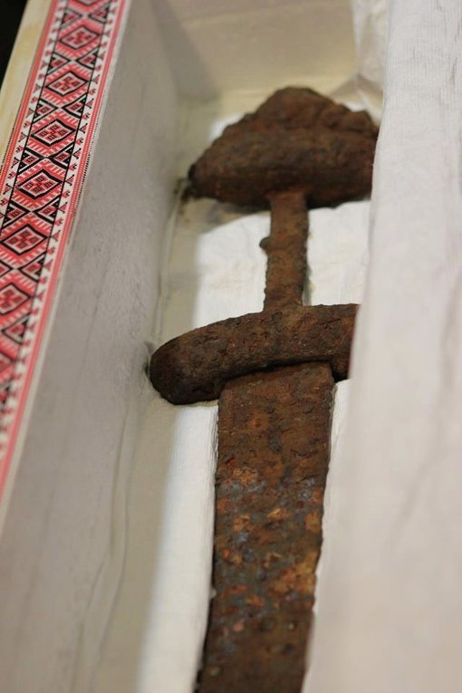 Stolen ancient viking’s sword from the dawn of Kyivan Rus comes back home to Ukraine ~~