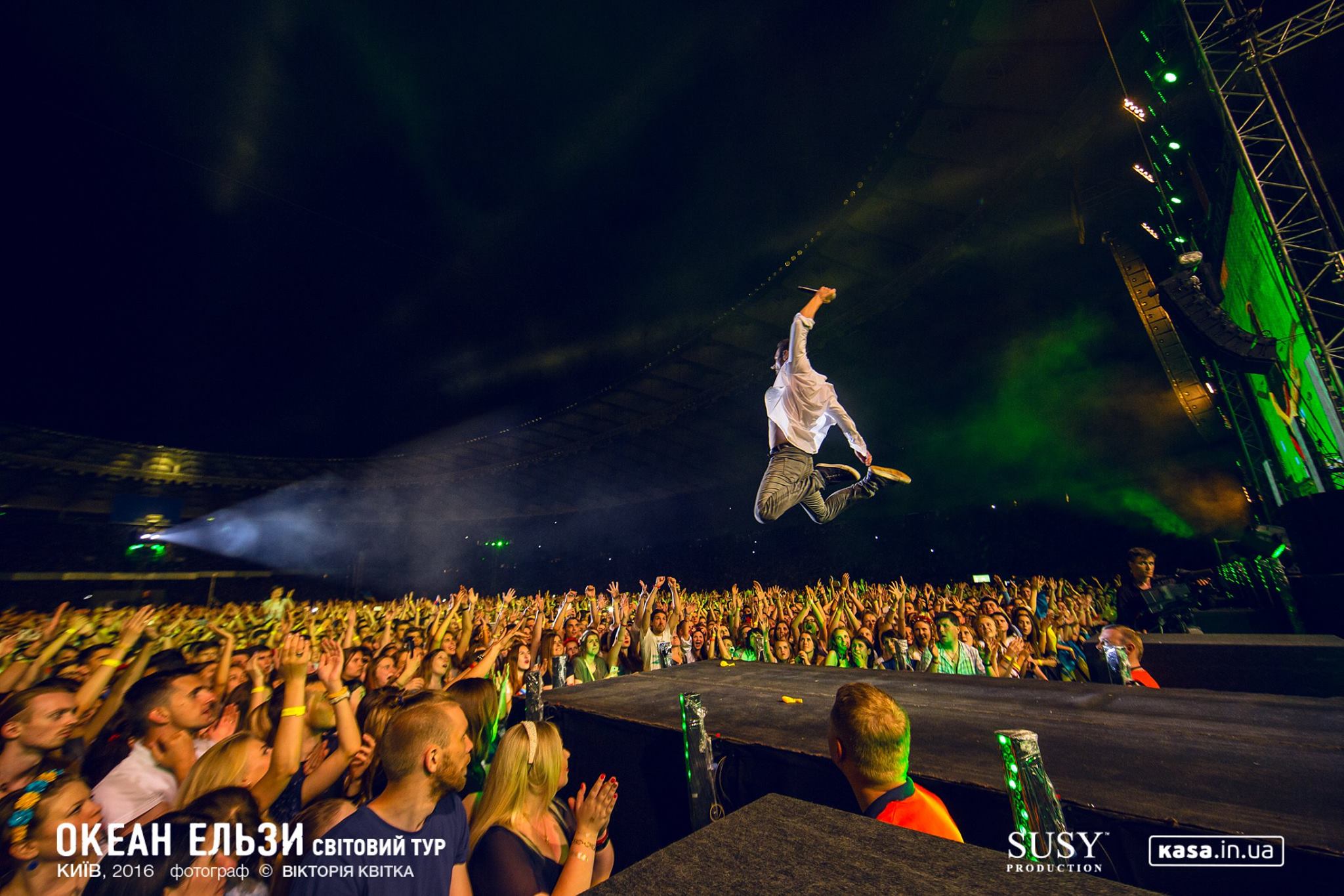 Over 85,000 attend Okean Elzy concert in Kyiv ~~