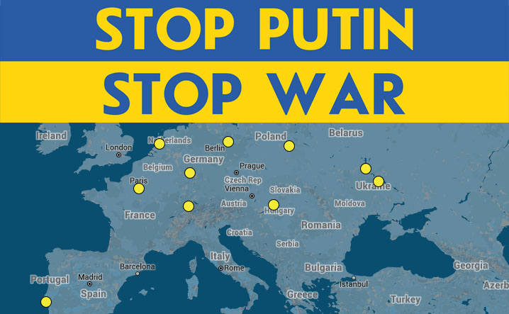 International protest “Stop Putin’s war in Ukraine” planned on 10 June 2016