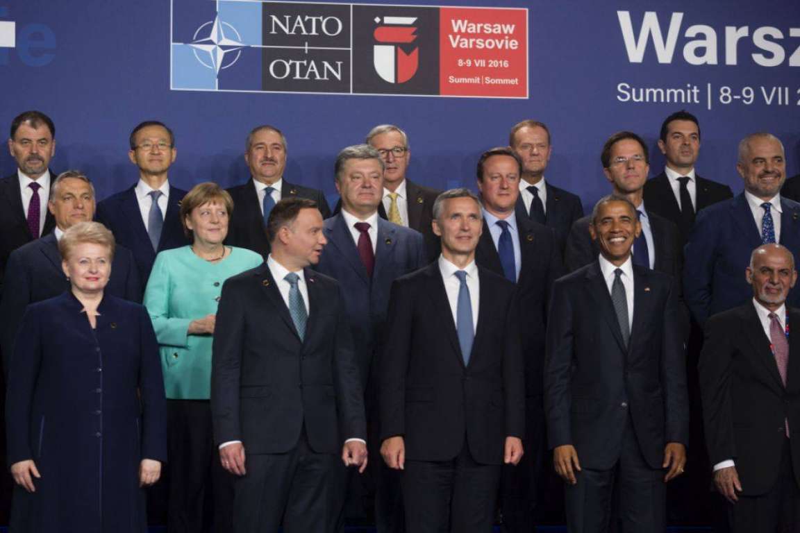 NATO Warsaw Summit, July 2016 (Image: social media)