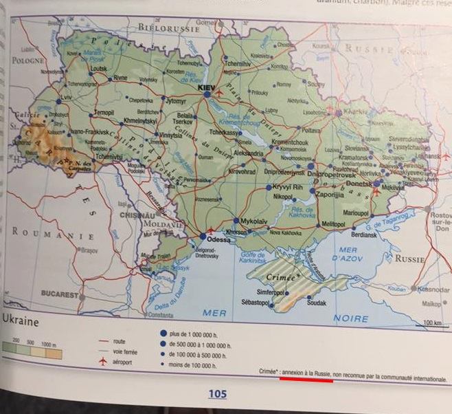 French publisher Larousse corrects mistake with “Russian” Crimea