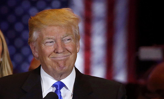 Donald Trump, the US presidential candidate from the Republican Party