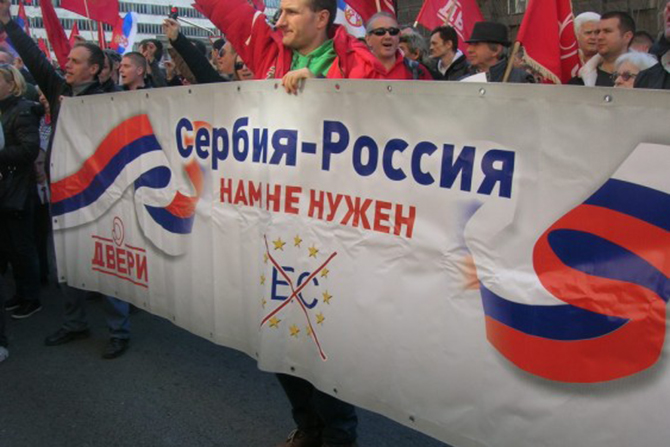 Serbian nationalists on Moscow’s service