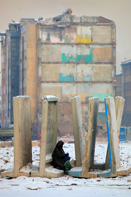 A homeless in St. Petersburg, Russia (Image: Alexander Petrosyan)