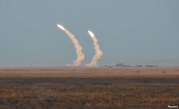 Ukraine’s missile drills near Crimea