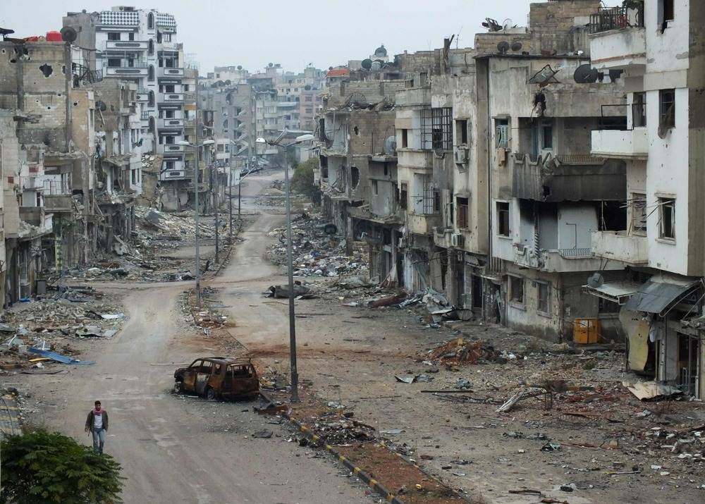 Homs, Syria (Image: Yazan Homsy / Reuters)
