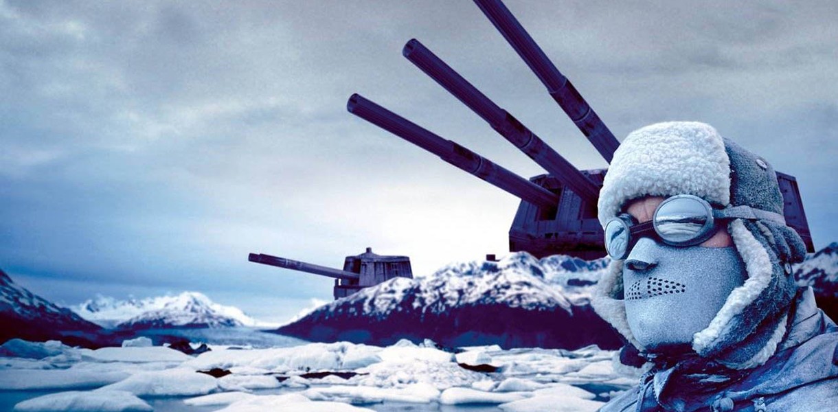 A Russian military base in the Arctic (Image: Youtube)