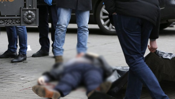 Denis Voronenkov, former member of Russian State Duma, was shot dead in the centre of Kyiv (Photo: korrespondent.net)