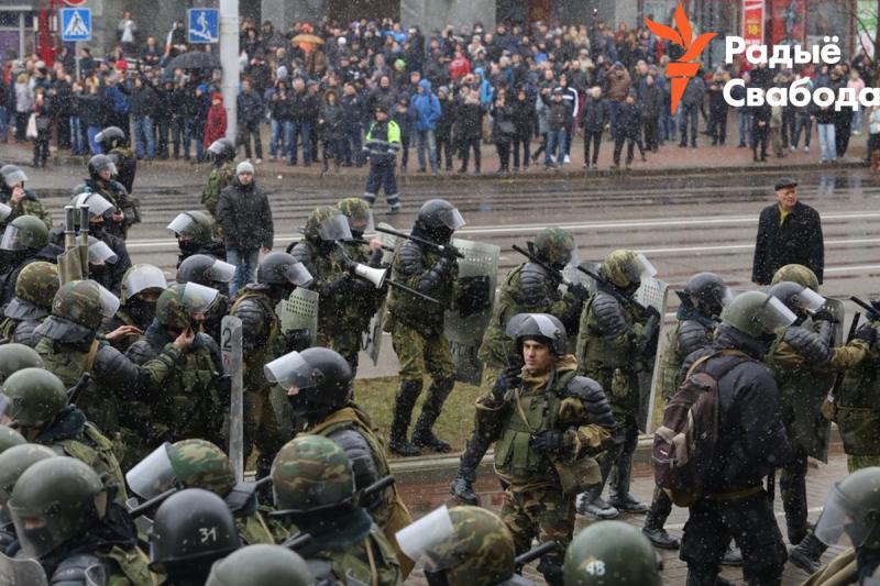 Freedom Day in Belarus: crackdown on mass protests, detentions