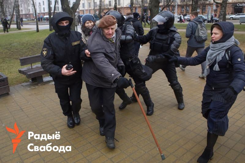 Freedom Day in Belarus: crackdown on mass protests, detentions ~~