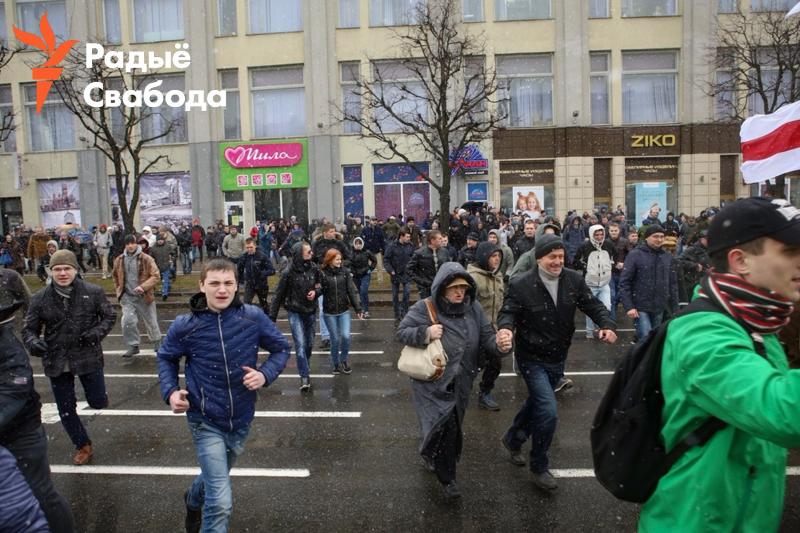 Freedom Day in Belarus: crackdown on mass protests, detentions ~~