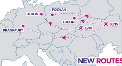 Wizz Air to launch four new flights to Ukraine