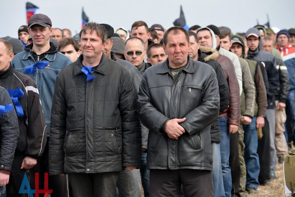 27,000 forced to attend “mobilization assembly” in occupied Donetsk Oblast ~~