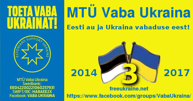 Three years of Estonian support for Ukraine. The story of Vaba Ukraina