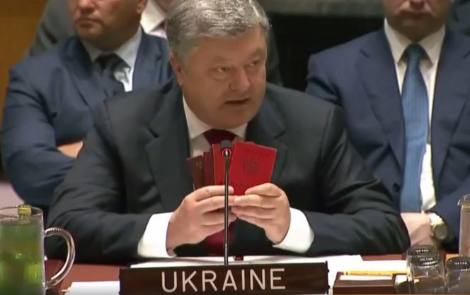 Ukrainian President repeats call for peacekeepers to Donbas at UN Security Council
