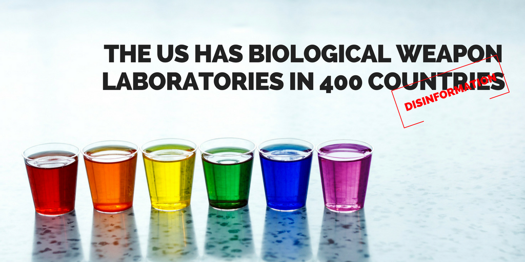Conspiracy: The US creates bioweapons in 400 countries (there are only 195)
