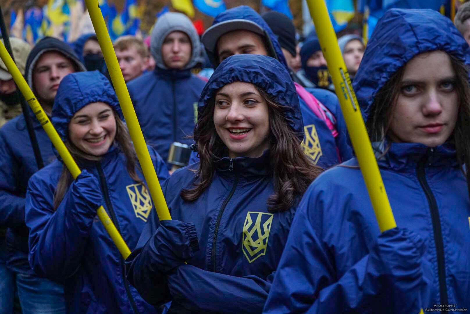 Nationalists march on 75th anniversary of Ukrainian Insurgent Army | Photos ~~