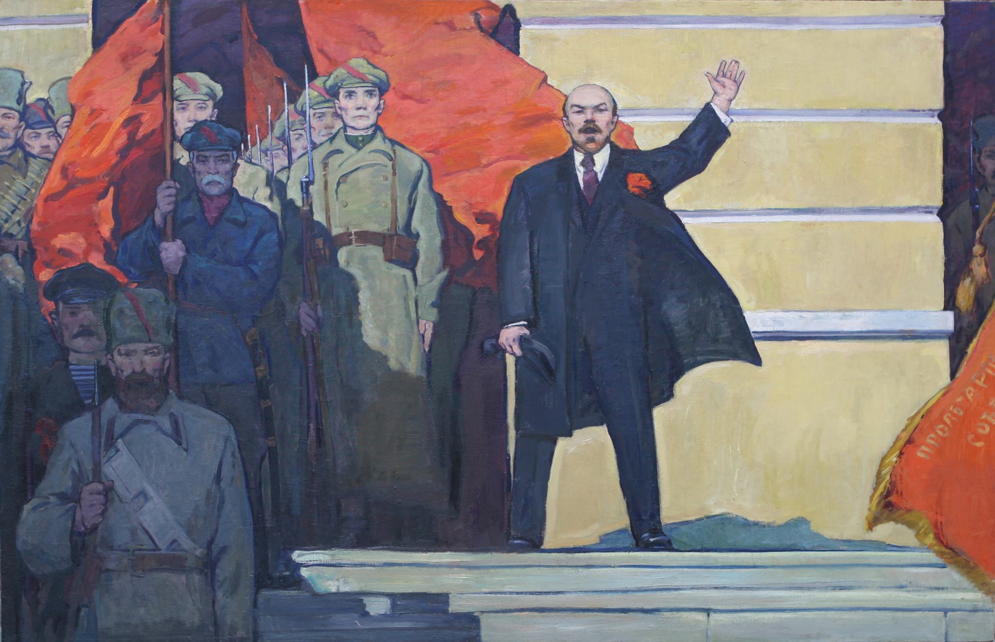 UK exhibition on 1917 Revolution puts Ukraine’s Leninfall in the spotlight ~~
