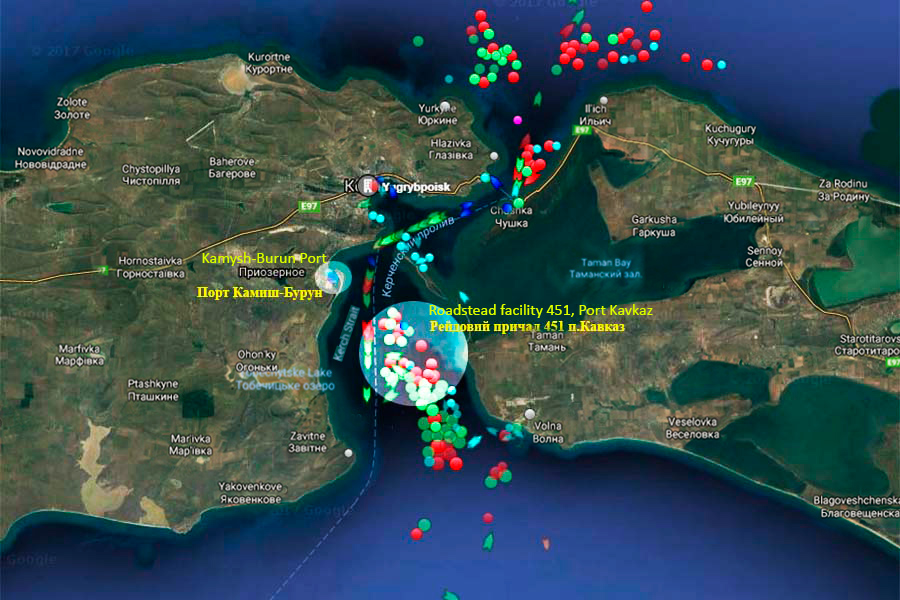 Smuggling ilmenite to Crimea