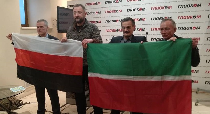 The Free Idel Ural Movement press conference in Kyiv, Ukraine on March 21, 2018 (Source: facebook.com/Free.IdelUral)