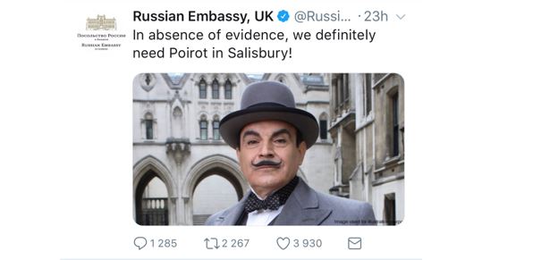 Five ways Russia is generating a conspiracy smokescreen around the Skripal poisoning