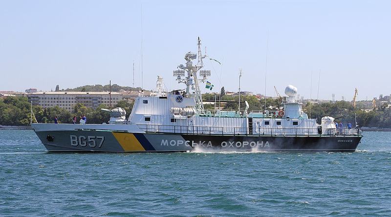 Patrol boat BG57 Mykolayiv of Ukrainian coast guard in Sevastopol Bay on July 24, 2012 (Image: Wikimedia Commons)