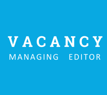 Vacancy: managing editor