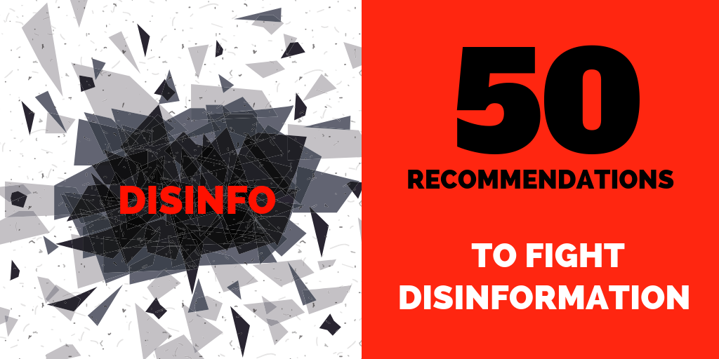 French government think tanks have issued 50 recommendations to combat “information manipulations.”
