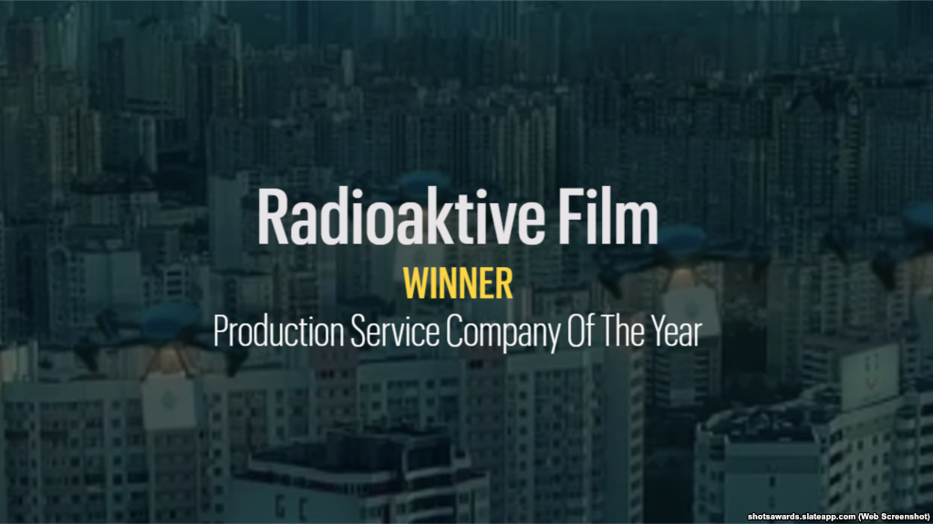 Ukrainian company wins Shots Awards as Best Production Service Company of the Year