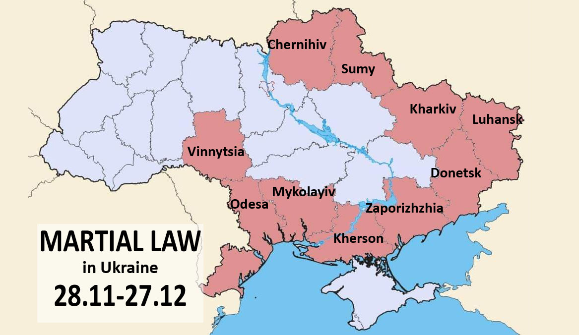 Martial law to be imposed in nearly half of Ukraine. Here is what will change