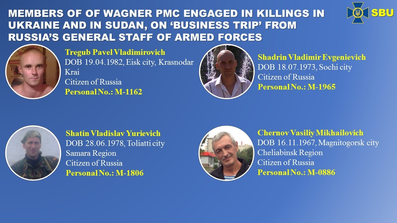 PMC Wagner is a unit of Russian military intelligence, mercs’ IDs show – SBU chief ~~