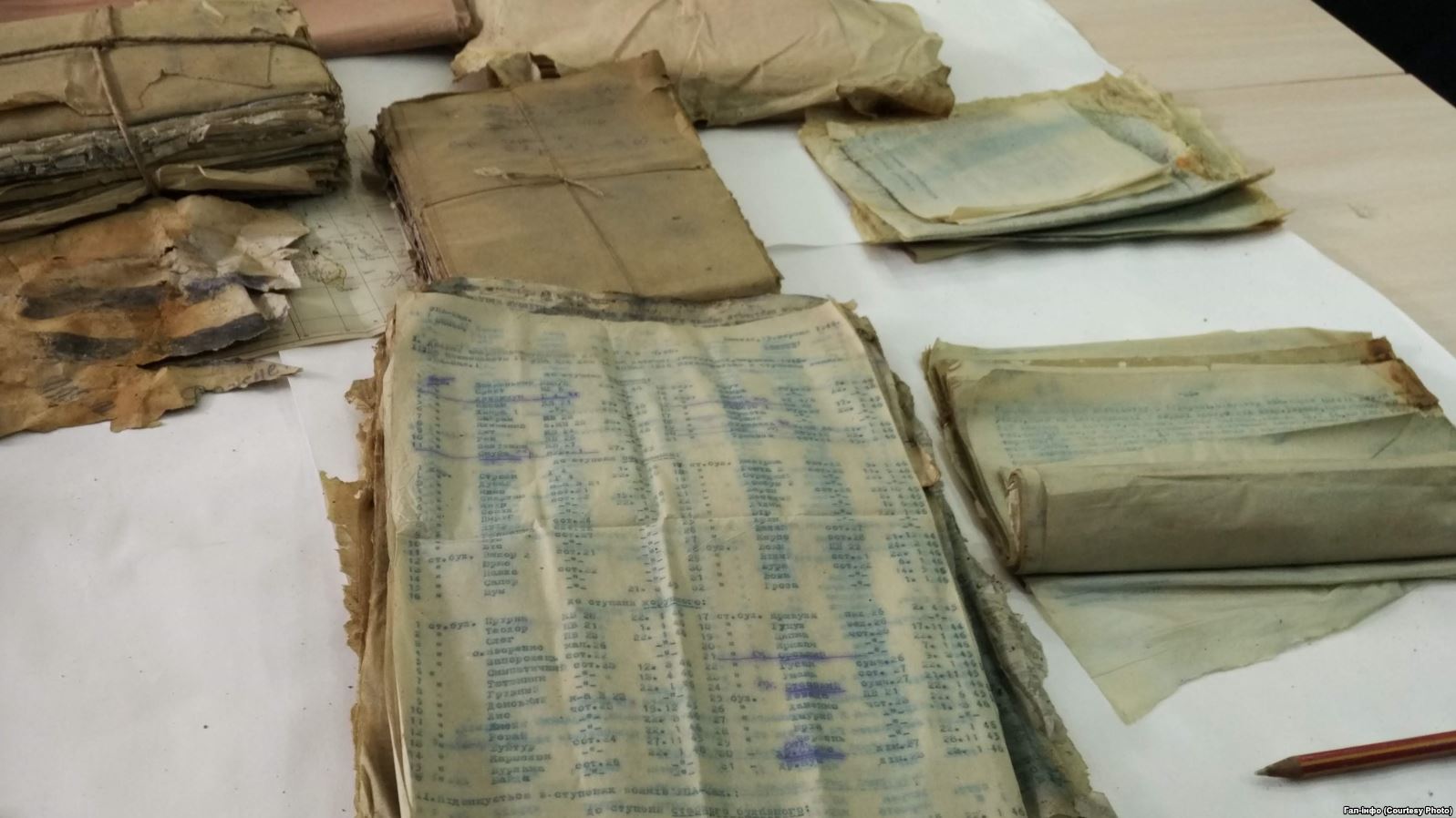 Hundreds of UPA documents found in Ivano-Frankivsk Oblast ~~