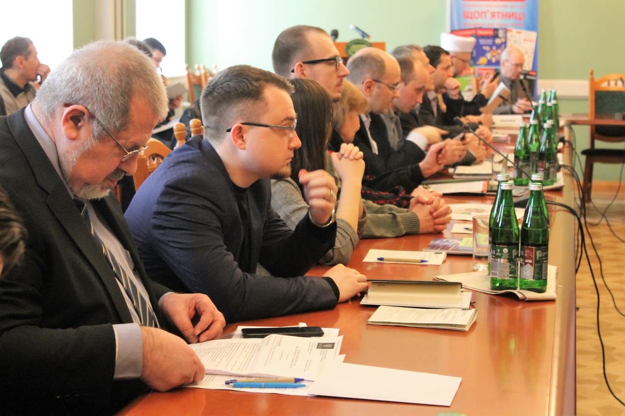 Conference on “The Peoples of the Russian Federation: Between Assimilation and Self-Determination” held on April 15, 2019 at the Ukrainian Diplomatic Academy (Photo: Free Idel-Ural FB page)