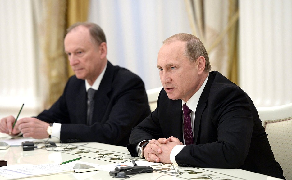 Putin and Patrushev