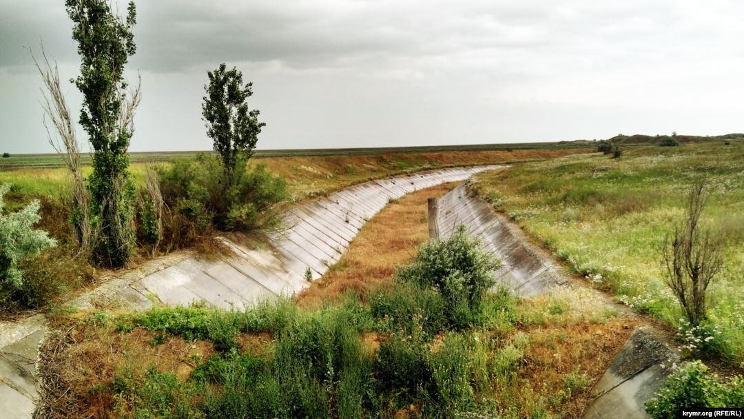 The North Crimean Canal is dried out. Photo: Krymr.org