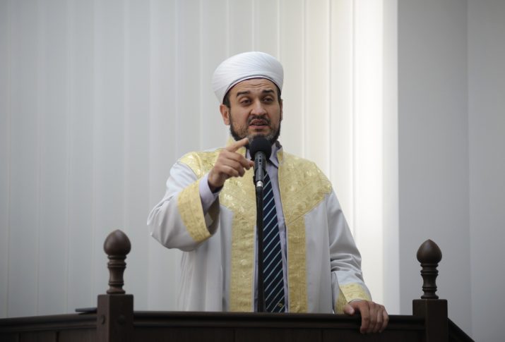 Ayder Rustemov, the Mufti of the Spiritual Directorate of Muslims of Crimea, who is now living in exile in Kyiv because of his opposition to the Russian annexation of the Ukrainian peninsula. Photo: qha.com.ua