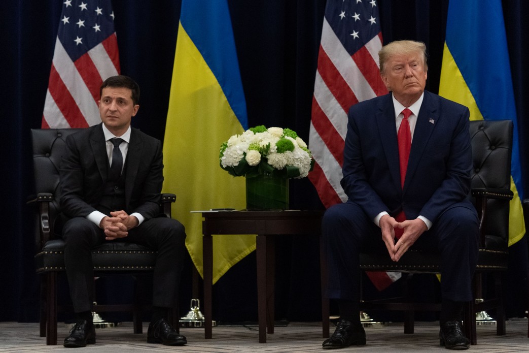 President of Ukraine Volodymyr Zelenskyy and US President Donald Trump meeting at the UN General Assembly in New York on September 25, 2019 (Photo: president.gov.ua)