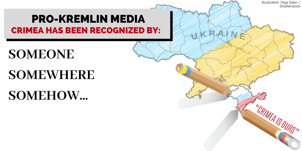 Russian propaganda around Crimean annexation doesn't stop