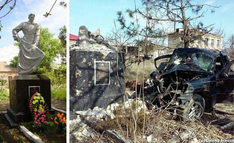 Shyrokyne: Ruined front-line village and people who still hope to return home ~~