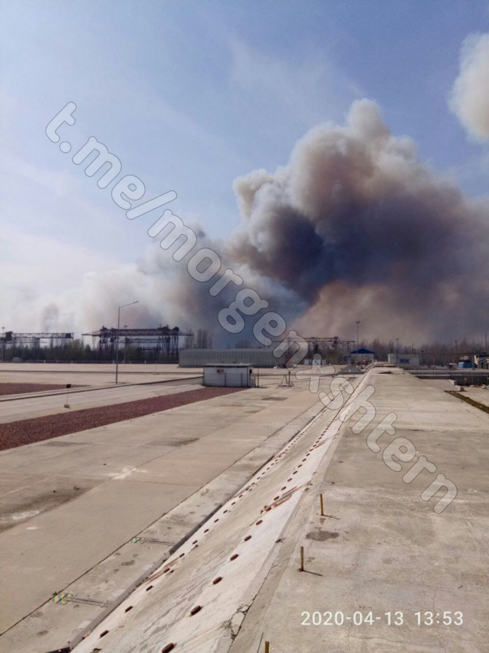 Chornobyl wildfires that raged for ten days near nuclear facilities extinguished, no radiation threat reported ~~