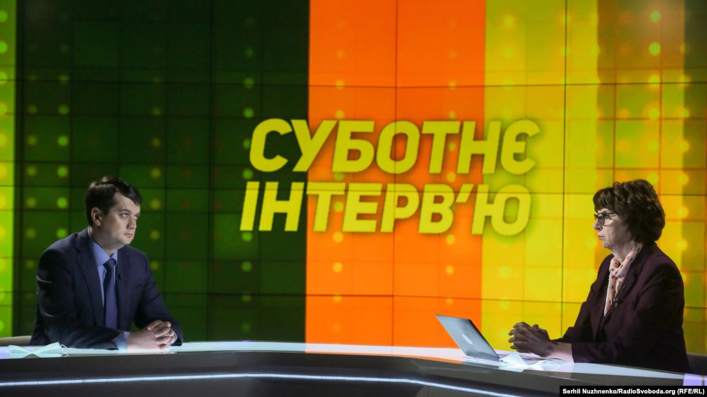 Ukrainian TV channel cries political pressure after backlash to airing “foreign” RFE/RL & BBC programs