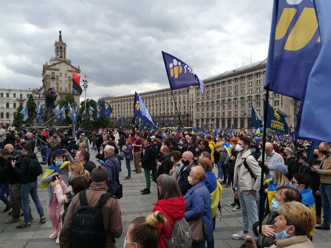Protesters across Ukraine call on Zelenskyy to stop capitulation policies
