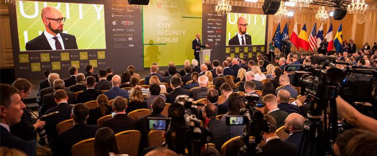 Nature hates a vacuum, and autocracies don’t tolerate weak democracies: Kyiv Security Forum 2020