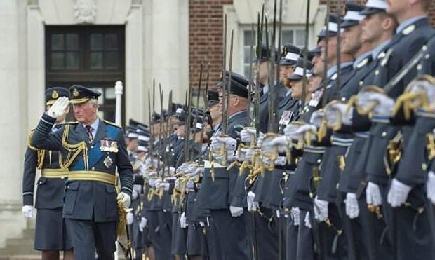 Ukrainian cadets complete officer training program in UK, saluted by Prince Charles