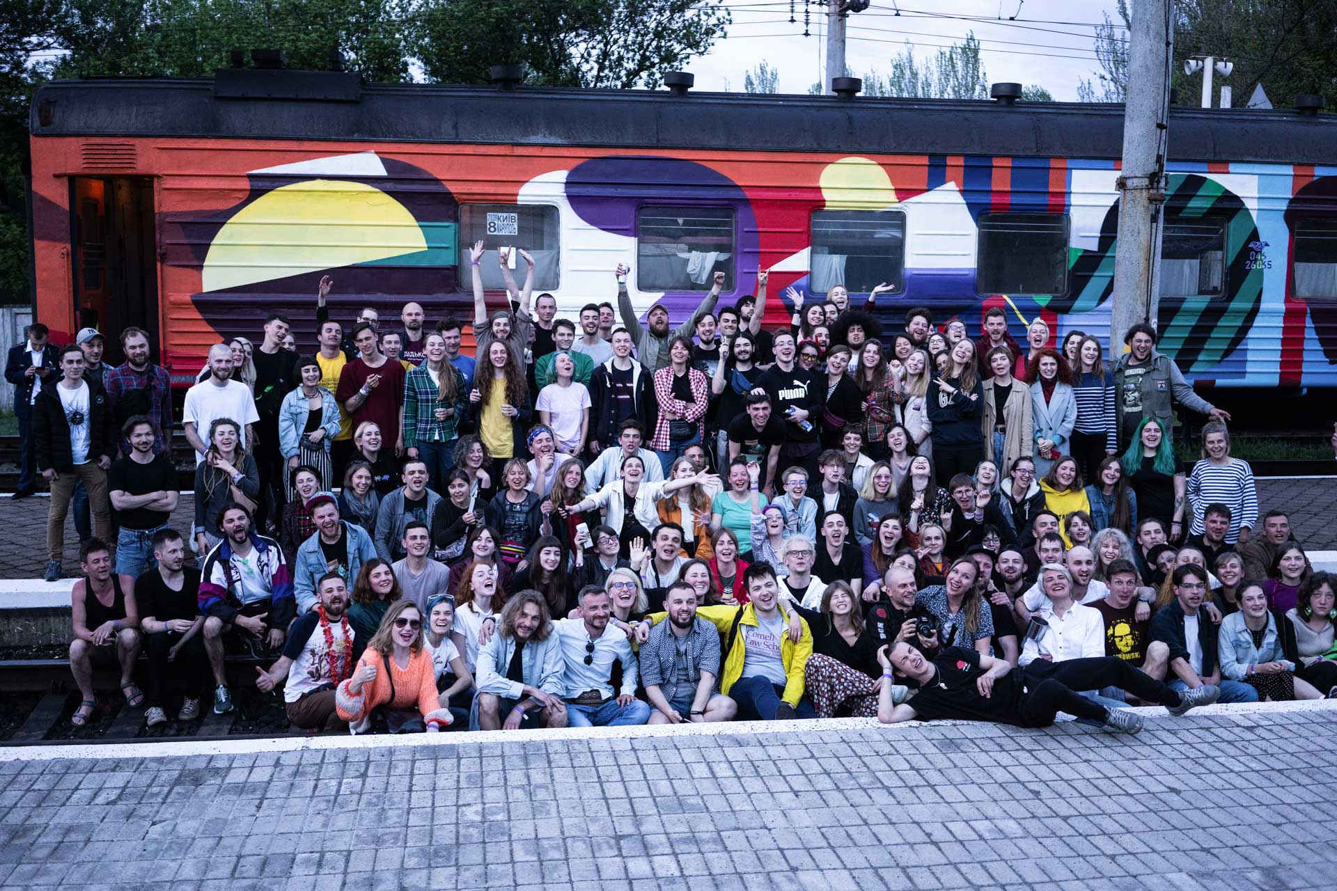 GogolTrain: Europe’s first art train amps up Ukraine’s cultural mobility ~~