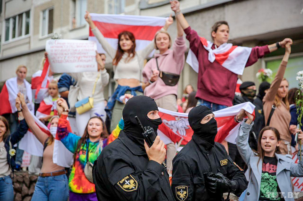 Женские протесты в Беларуси