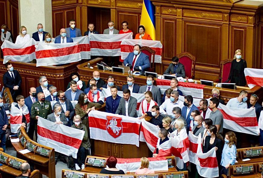 Ukrainian Parliament condemns Belarus elections as unfair, backs EU sanctions on Minsk