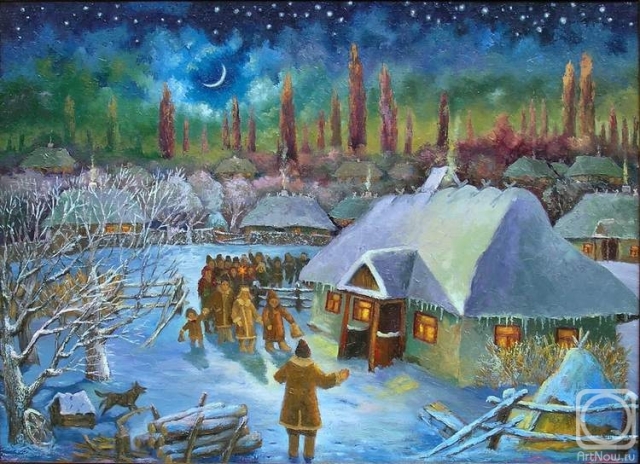 The wonderful world of Christmas as seen through the eyes of Ukrainian artists