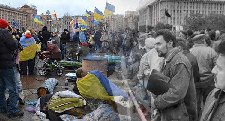 Why has Ukraine succeeded as a democracy, contrary to Russia and Belarus?