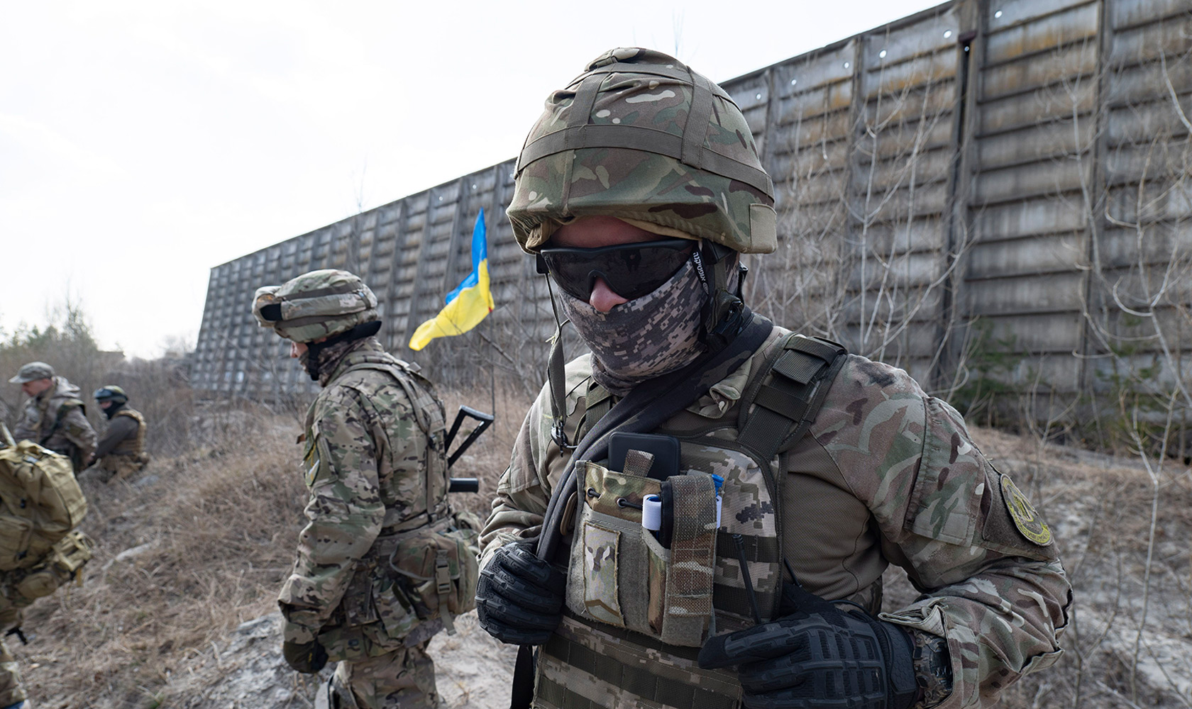 Ukraine’s Territorial Defense volunteers prepare to support army in case of Russian invasion